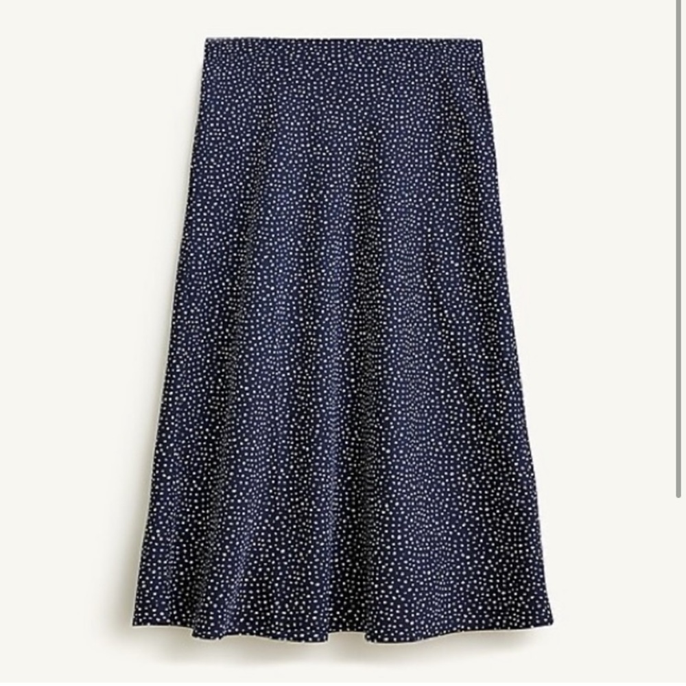 NWT, J Crew Gwyneth Slip Skirt